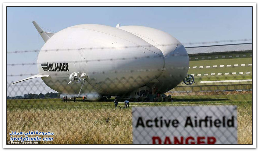 أكبر طائرة في العالم مملوءة بالهيليوم