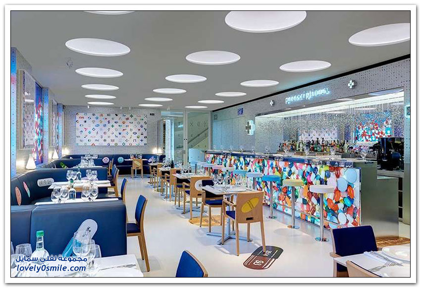 أجمل 10 مطاعم من حيث التصميم الداخلي حول العالم لعام 2016م