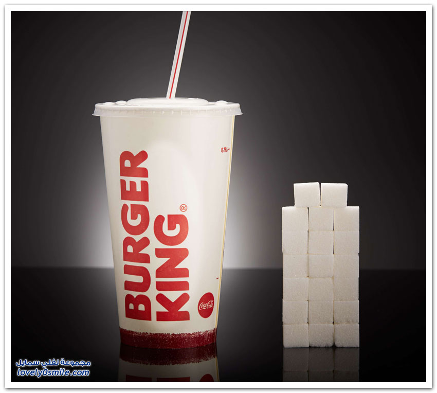 كمية السكر في بعض الأطعمة