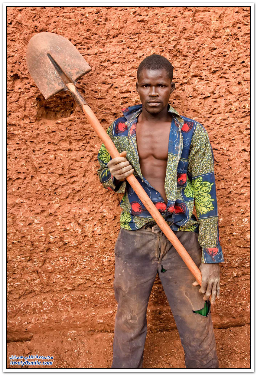 استخراج الطوب في بوركينا فاسو