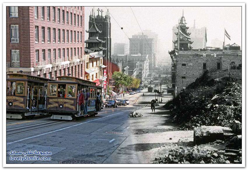 سان فرانسيسكو كيف كانت بعد زلزال مدمر عام 1906 وكيف أصبحت