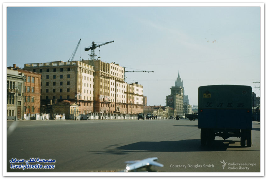 مدينة موسكو عام 1950 صورها دبلوماسي أمريكي متهم بالتجسس