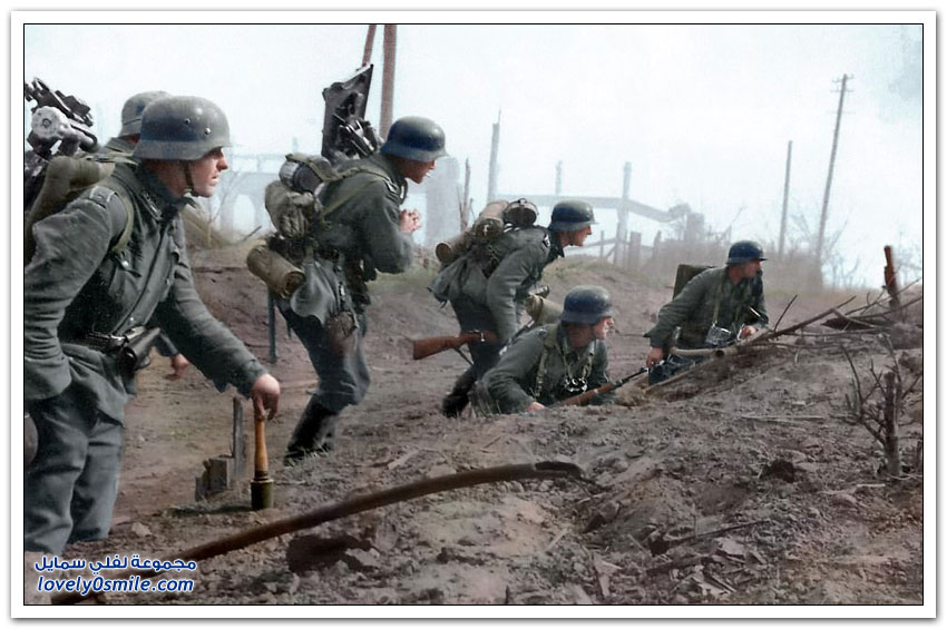 صور من معركة ستالينغراد بالألون