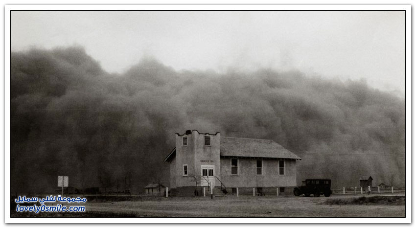 عواصف الثلاثينات القذرة في أمريكا