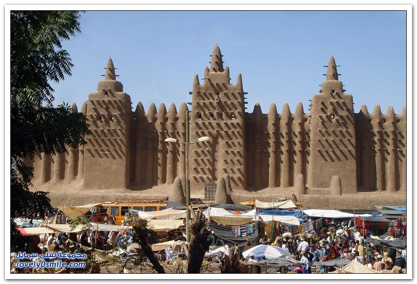 المساجد الطينية الرائعة في غرب أفريقيا