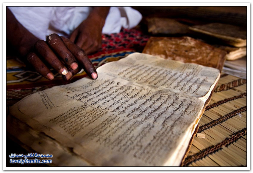 المكتبات المهجورة في صحراء شنقيط