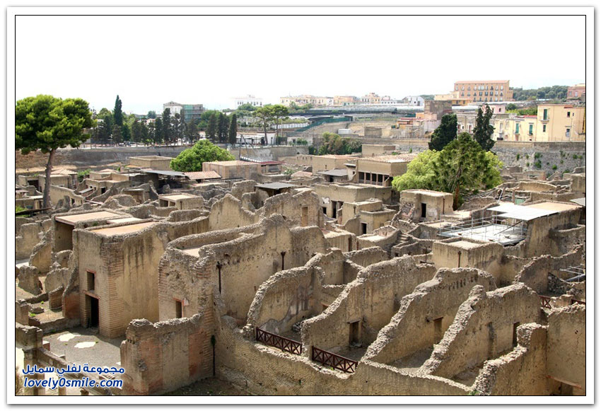 مدينة هركولانيوم في إيطاليا