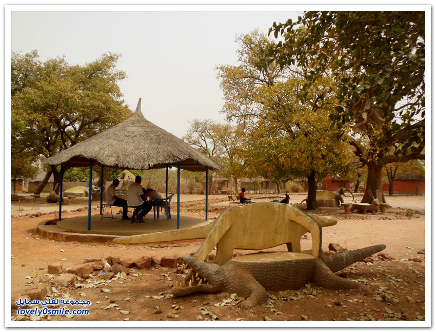 قرية التماسيح في بوركينا فاسو