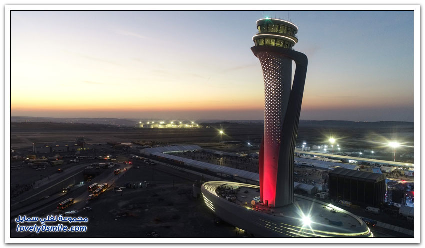 افتتاح أكبر مطار في العالم في إسطنبول