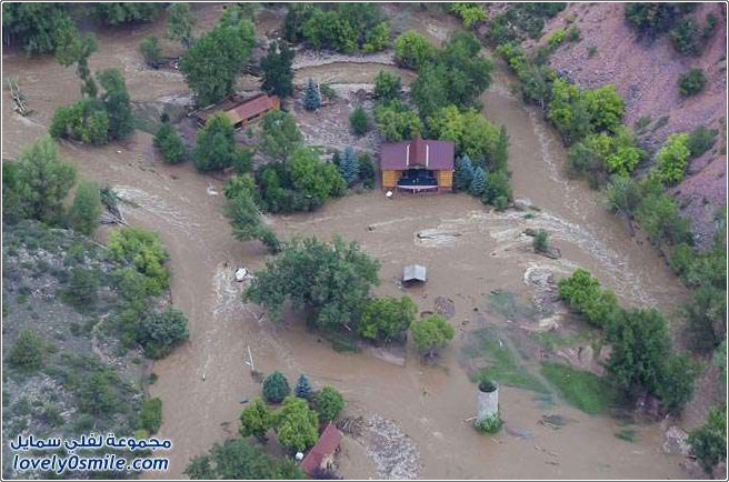 الفيضانات في ولاية كولورادو