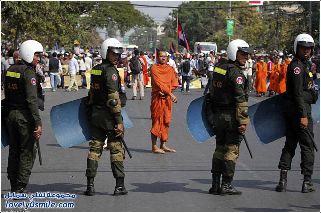 مطالبات بحرية الإعلام في كمبوديا