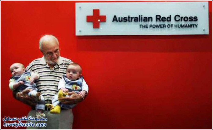 أسترالي ينقذ مليوني طفل بتبرعه بدمه النادر