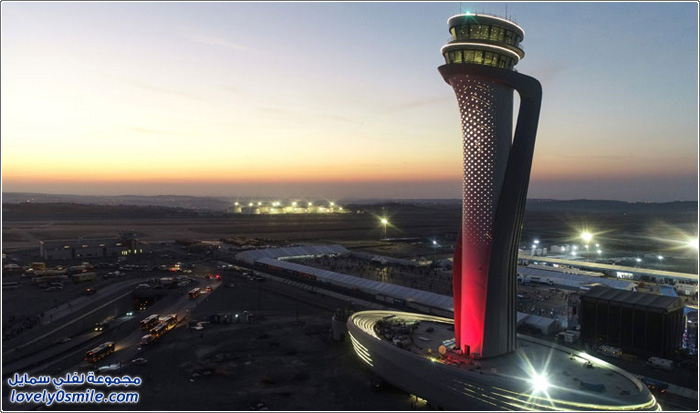 افتتاح أكبر مطار في العالم في إسطنبول
