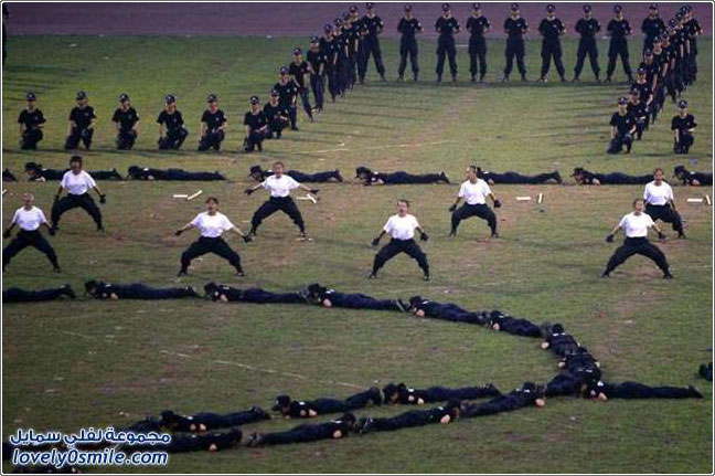 صور من تدريبات الجيش الصيني