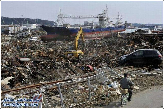 اليابان بعد شهر من الكارثة