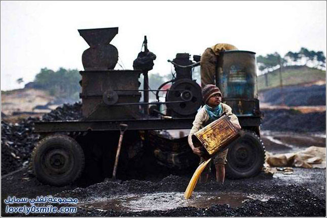 مناجم الفحم في الهند واستغلال الأطفال