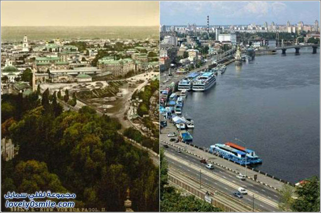 عاصمة أوكرانيا بين الماضي قبل مائة عام والحاضر