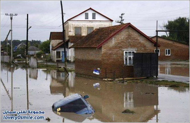 الفيضانات في روسيا