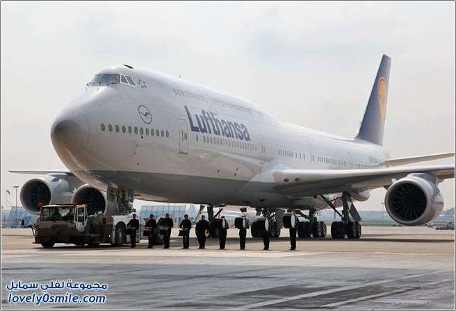 طائرة بوينج 747 لطيران لوفتهانزا الألماني