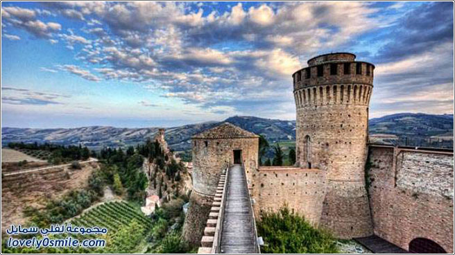 قلعة Brisighella في إيطاليا