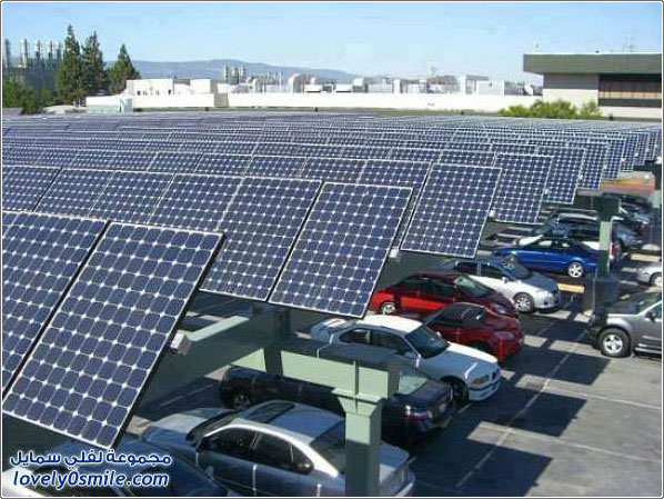 استغلال مواقف السيارات لتوليد الطاقة الشمسية