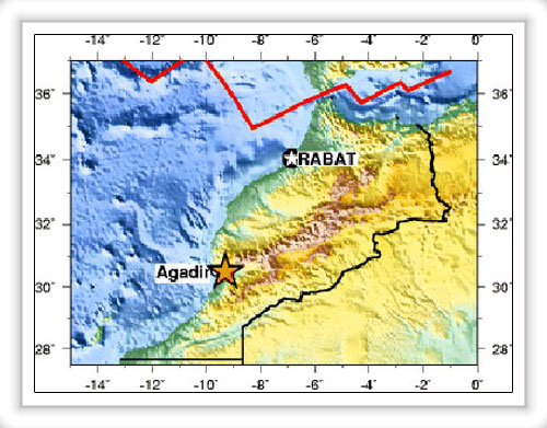 صور نادرة لزلزال أغادير بالمغرب