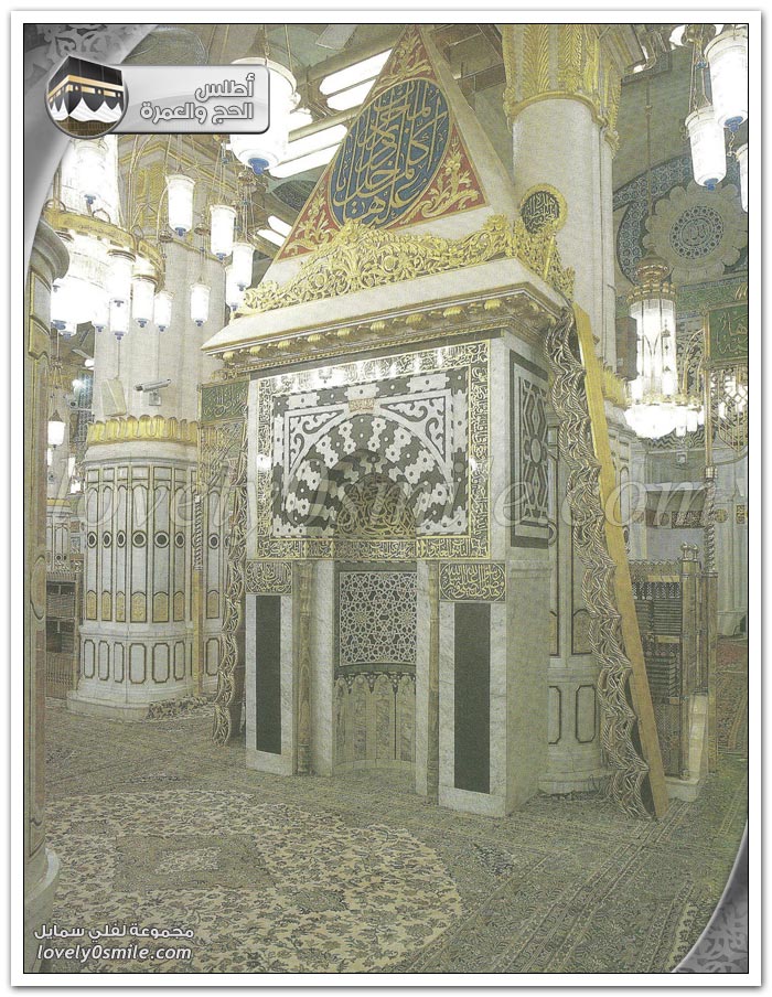 المحراب النبوي + قباب المسجد النبوي