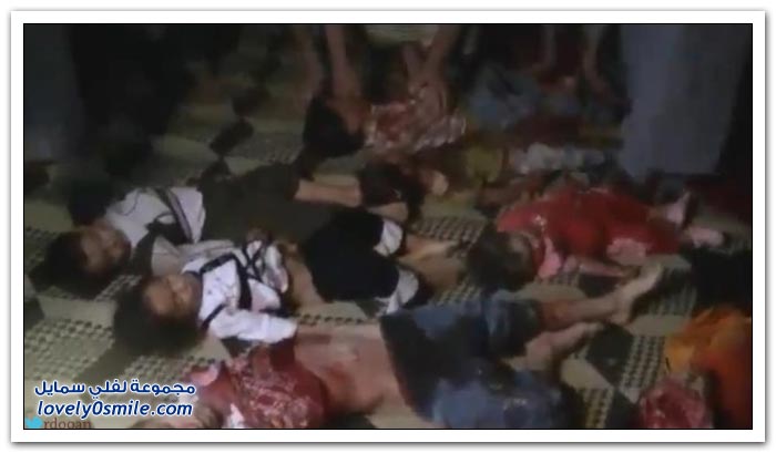 صور لمجزرة الحولة في سوريا 5-2012