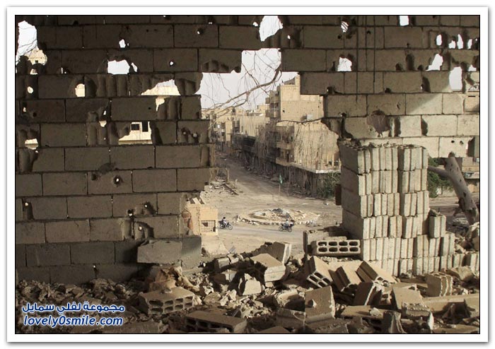 ويستمر التدمير في سوريا الحبيبة