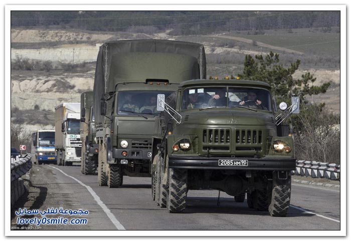 الجيش الروسي يدخل القرم