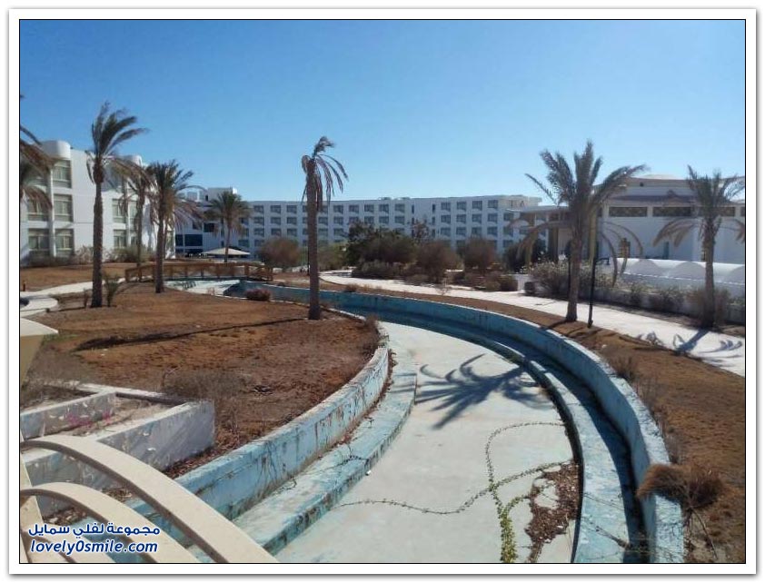 فندق مهجور خمس نجوم في شرم الشيخ بمصر لفلي سمايل