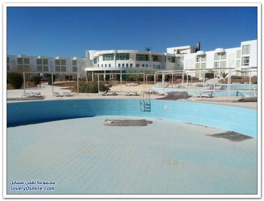 فندق مهجور خمس نجوم في شرم الشيخ بمصر لفلي سمايل