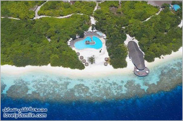 جزيرة المخبأ في المالديف