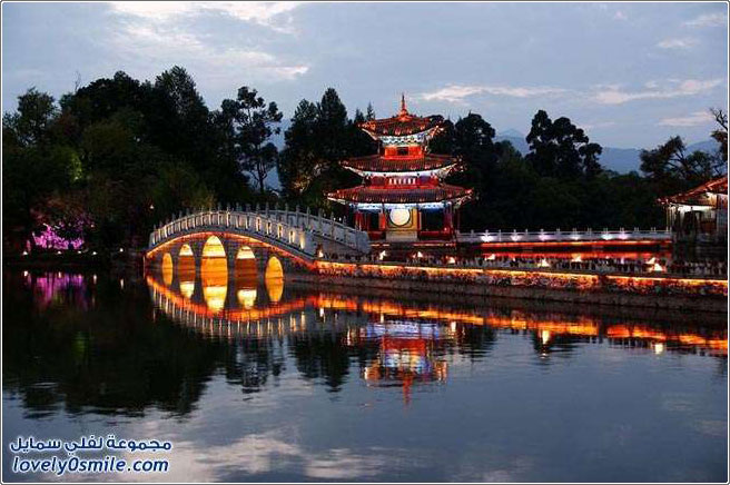مدينة ليجيانغ القديمة في شمال غرب مقاطعة يوننان الصينية